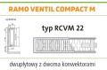 Grzejnik PURMO RAMO RCVM22 300x800 CVM 22 DOLNY Środkowy