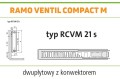 Grzejnik PURMO RAMO RCVM21 300x600 CVM 21 Środkowy GRAFIT