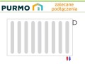 GRZEJNIK PURMO HIGIENICZNY HV10 300x900 V 10 Dolny
