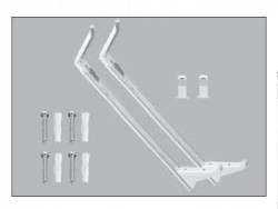 Zawieszenia grzejnikowe H 450 MONCLAC 2szt